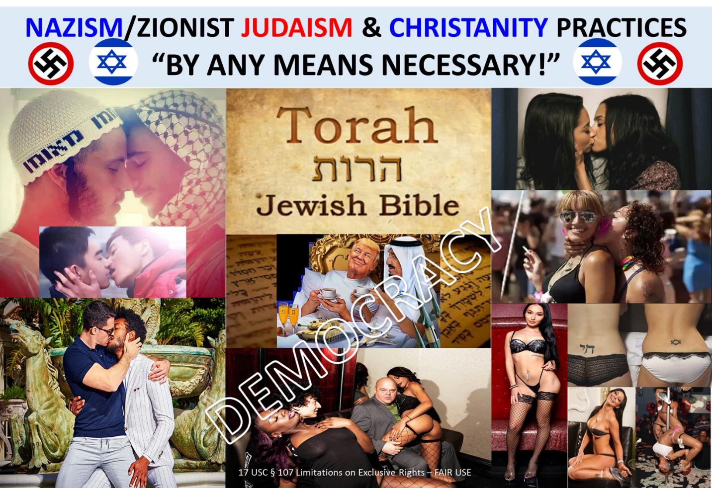 CHRISTIANITY CATHOLICISM ZIONISM By Any Means Necessary